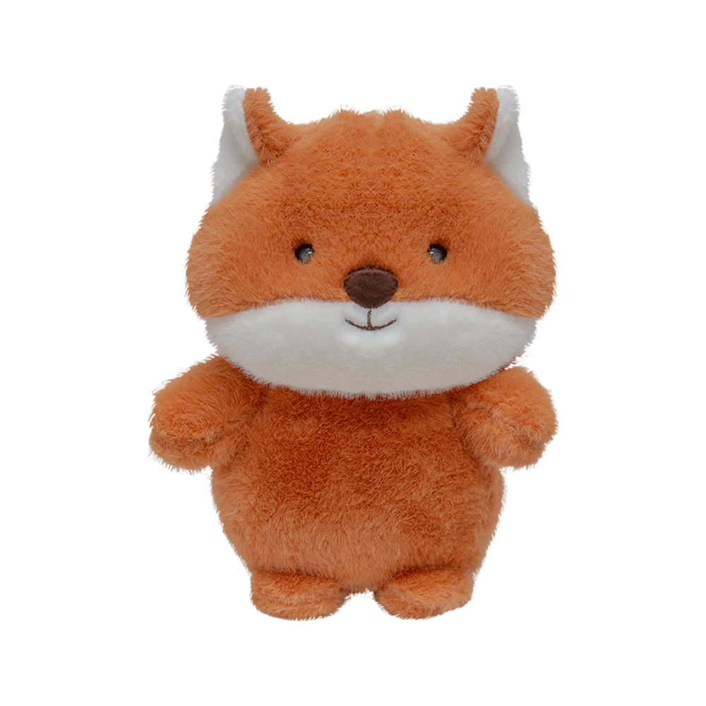 Bonito Zorro de Peluche Ultra suave y Esponjoso de 20 cm Compañero de Juego y Siesta Materiales Suaves de Lujo.