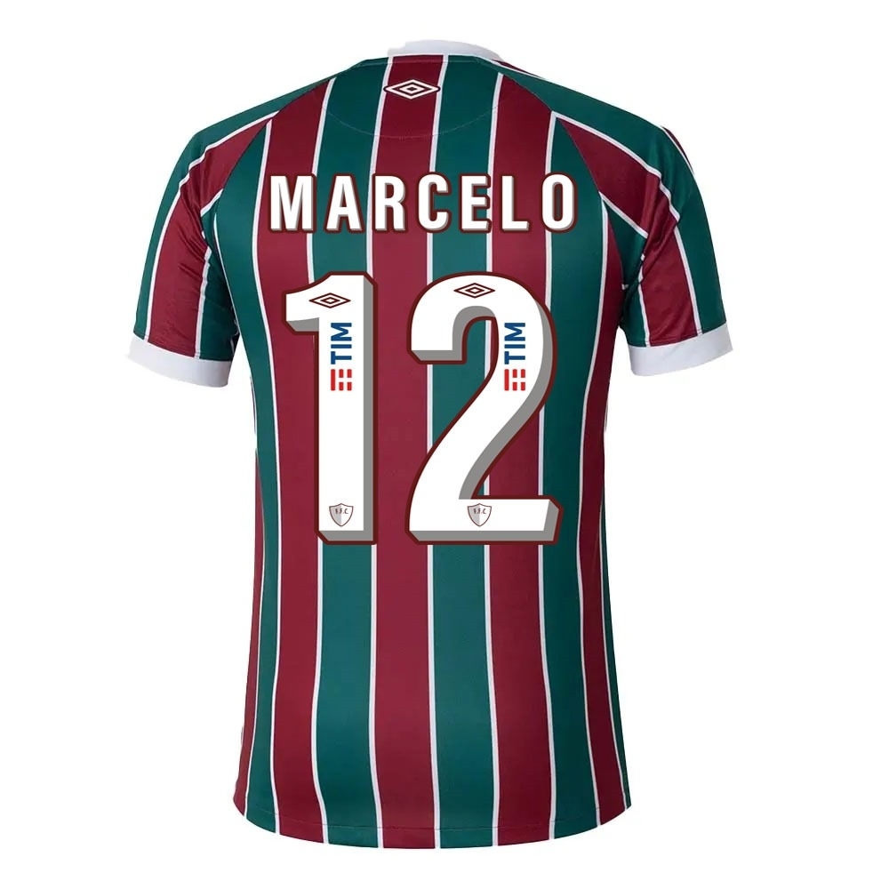 Nuevo! Jersey Fluminense de Brasil 2023/2024 Local Libertadores Marcelo 12 Talla S.