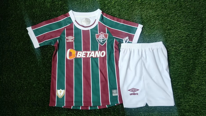 Nuevo! Jersey Fluminense de Brasil 2023/2024 Local Libertadores Marcelo 12 Talla S.