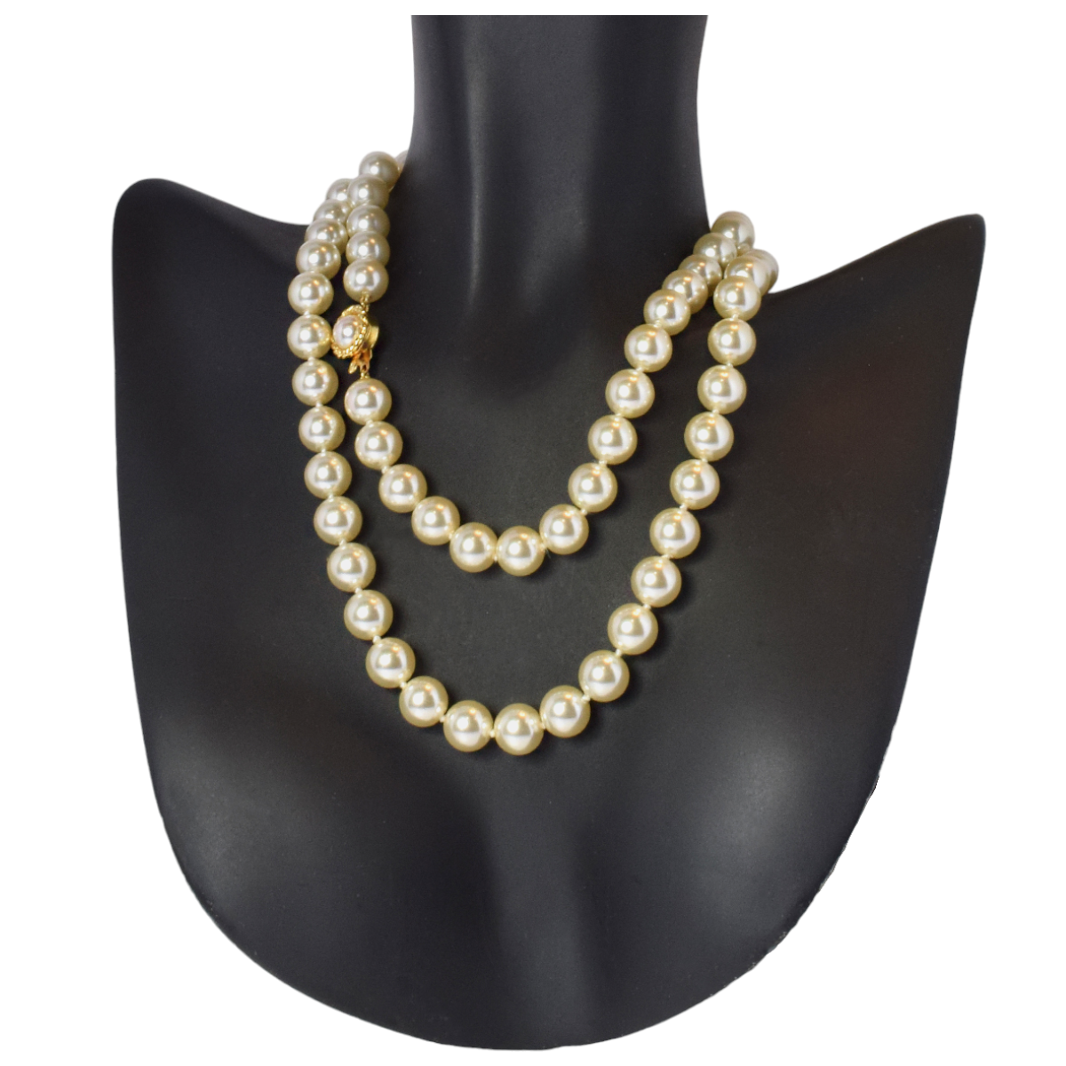 Collar de Perla de Mallorca  de 8MM de 75cm.