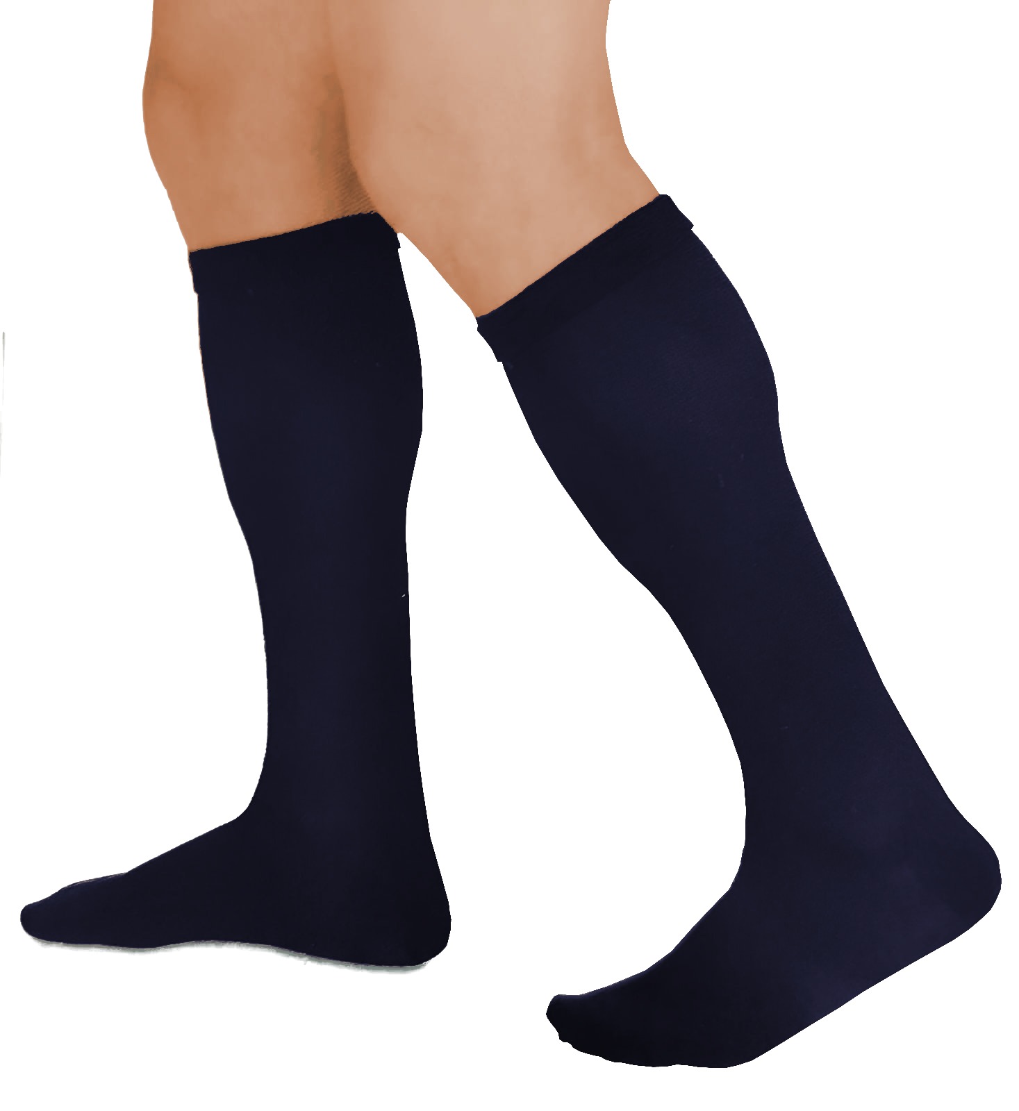 Calcetines de algodón para caballero compresion ligera 16 a 18 mm/Hg, Preven-t.