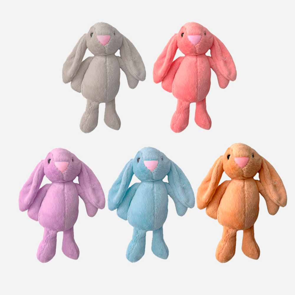 Bonito Conejitos Orejones de Peluche Colores Varios Ultra suave y Esponjoso de 26 cm Companero de