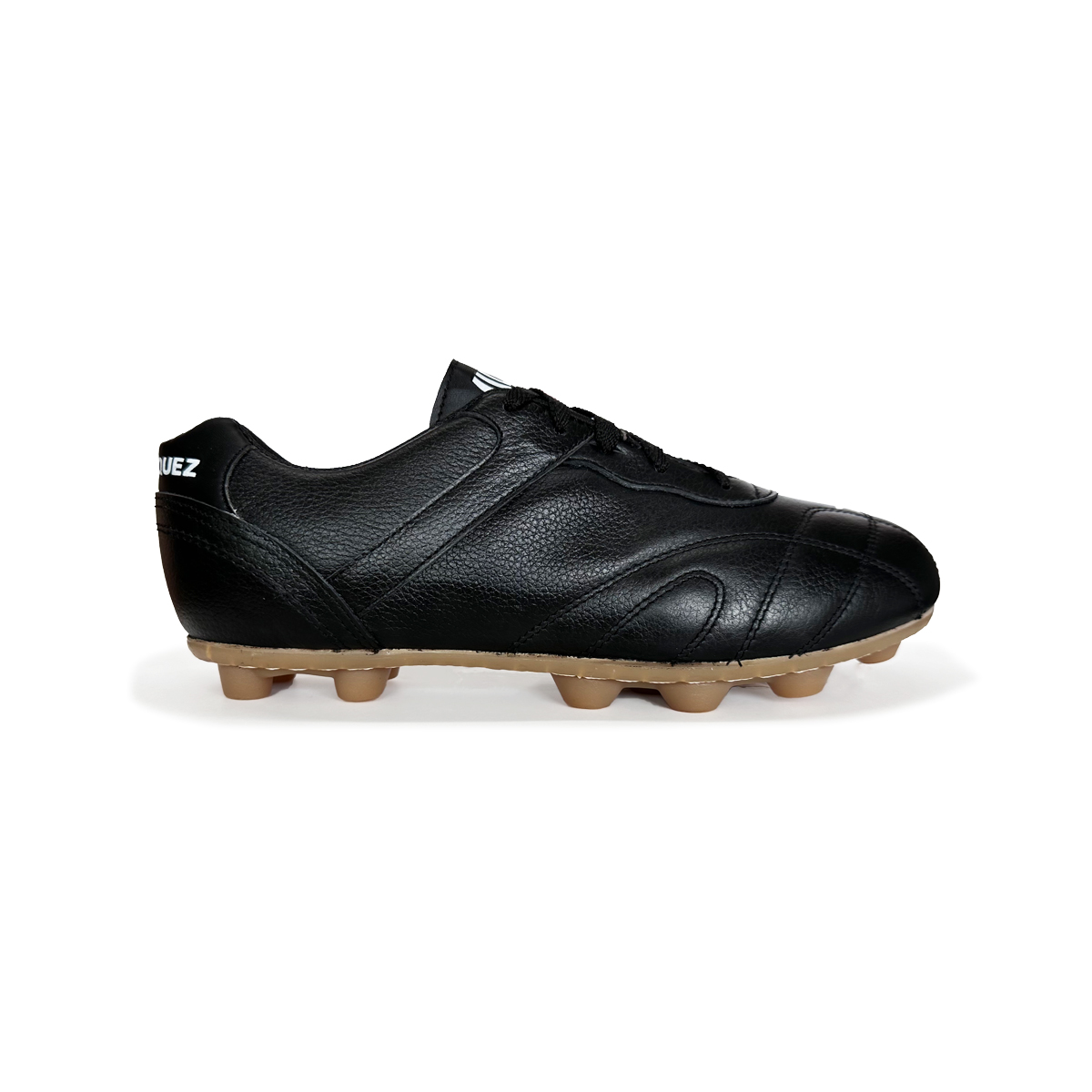 Zapatos de fútbol Tachos FG MANRIQUEZ Choclo Classic Negro.
