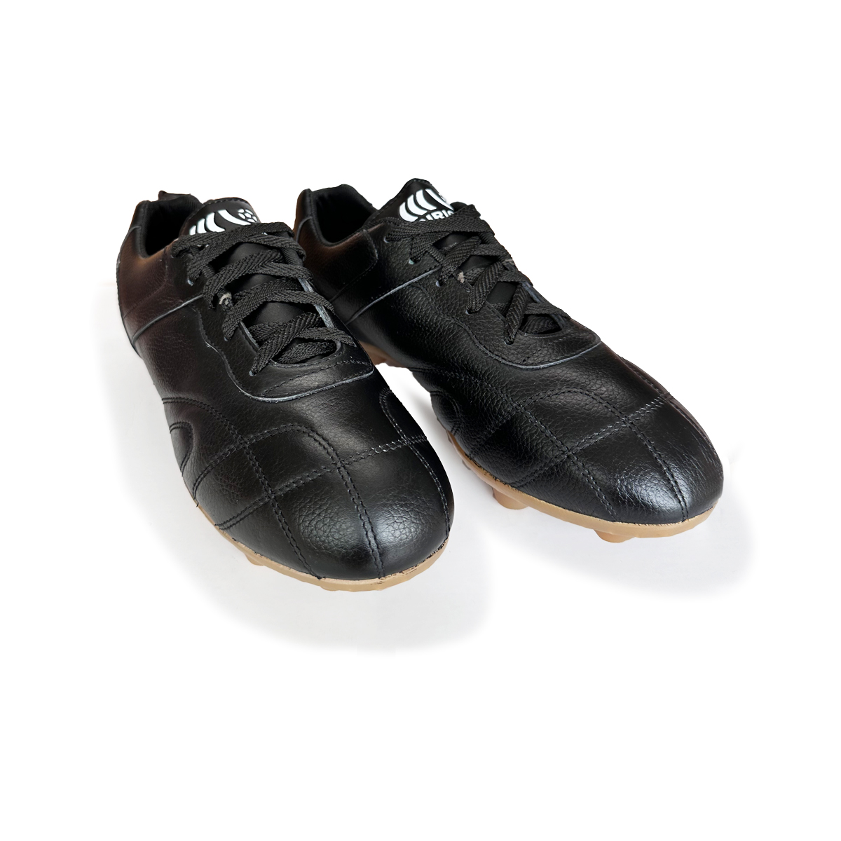 Zapatos de fútbol Tachos FG MANRIQUEZ Choclo Classic Negro.