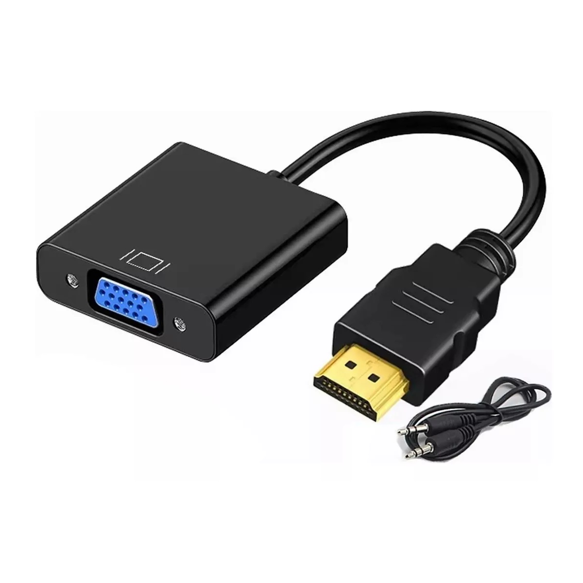 Cable adaptador convertidor hdmi a vga sale