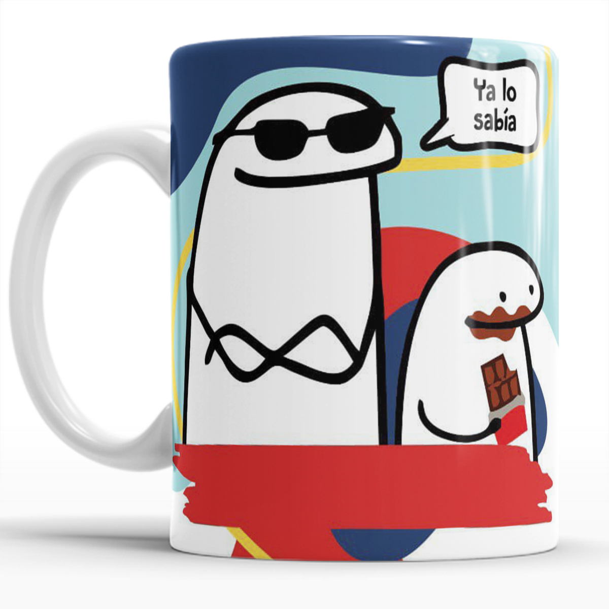 Set de 4 Tazas Día del Padre Flork Celebrando a Papá.