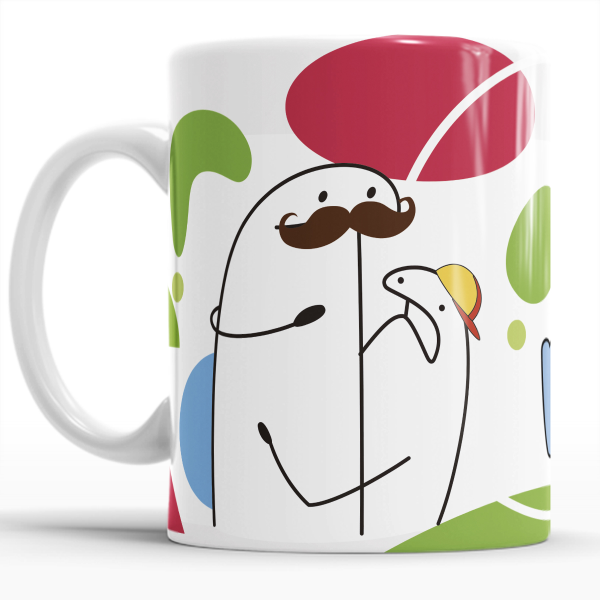 Set de 4 Tazas Día del Padre Flork Celebrando a Papá.