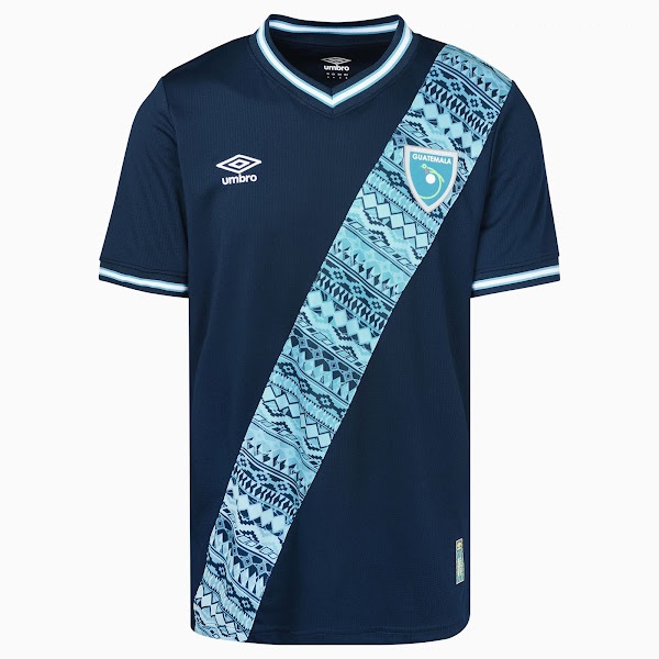 Nuevo! Jersey Guatemala 2024 Visitante Azul Talla XL.