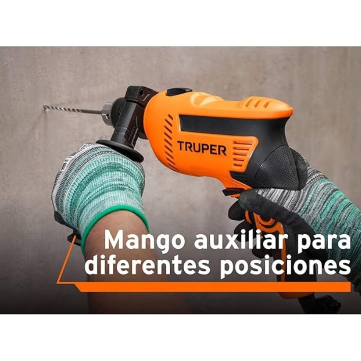 Taladro / Rotomartillo 1/2" Truper Pro ROTO-1/2A7 650W ENDY6.