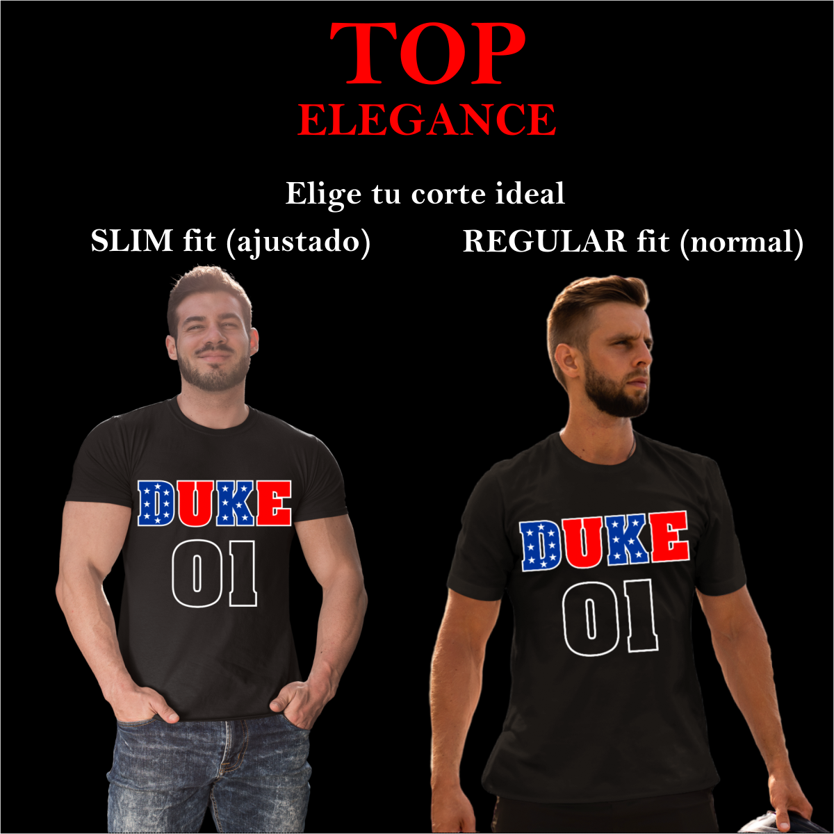 FINA playera Alta gama Hombre Reg y Slim fit Ideal antro bar fiesta Dukes de Hazzard