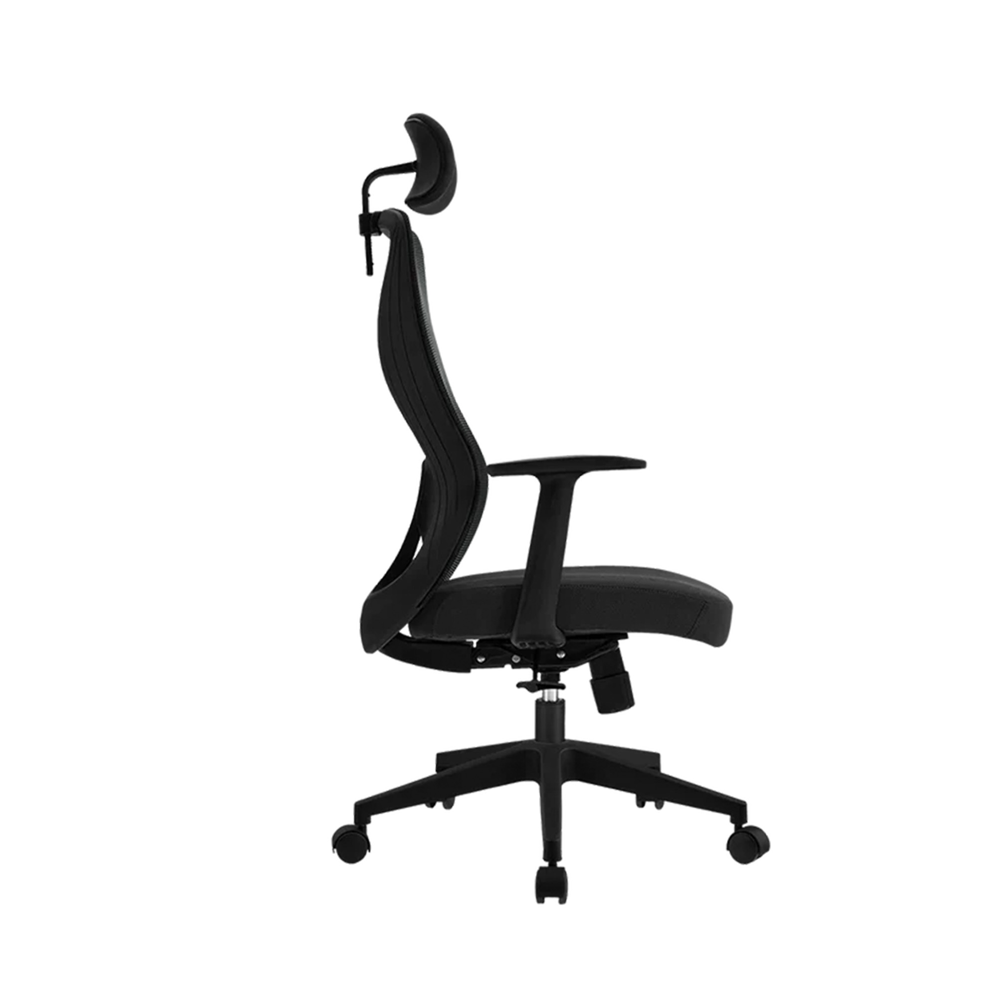 Silla Ergonómica de Oficina Acteck Floe Pro EC737, Negro, de Malla, hasta 120 Kg.