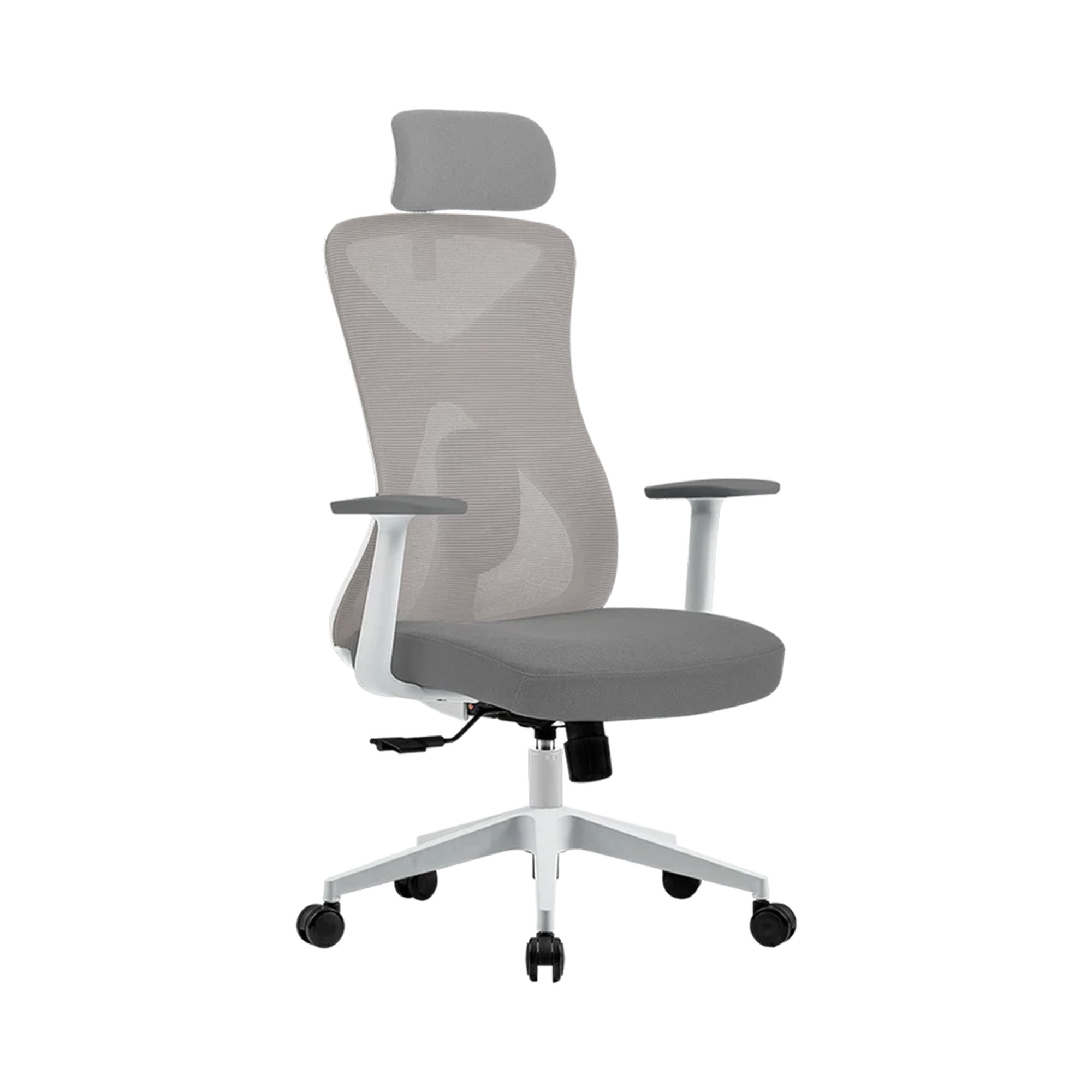 Silla Ergonómica de Oficina Acteck Floe Pro EC737, Blanco, de Malla, hasta 120 Kg.