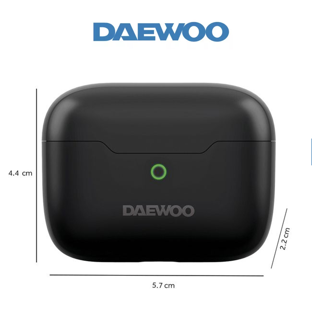 AudÍfonos Daewoo Inalámbricos Bluetooth Tws DW02 Negro