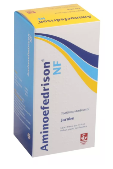 AMINOEFEDRISON NF TEOFILINA EFEDRINA 0.7 / 0.15 g 1 JBE 150 ml.