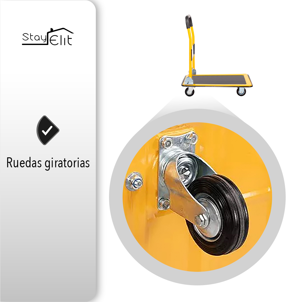 CARRO PLEGABLE DE CARGA (MONTACARGAS)
