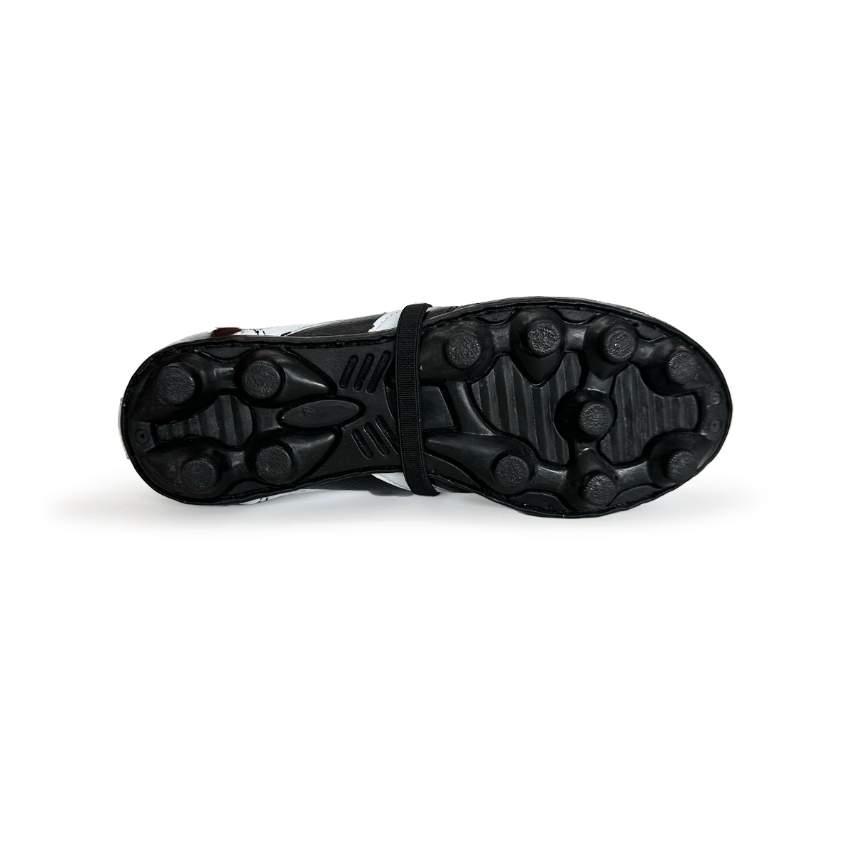 Tenis de fútbol Tachos MANRIQUEZ Niño MID TM Negro/Blanco.