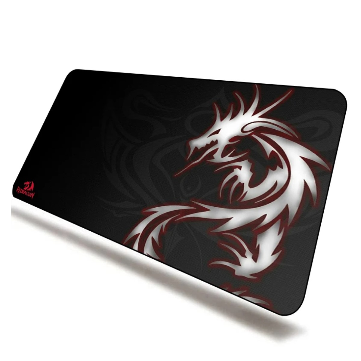 Mouse Pad Gaming dragon blanco juego alfombrilla goma Antideslizante compu Pc Lap 90*40cm XL cel