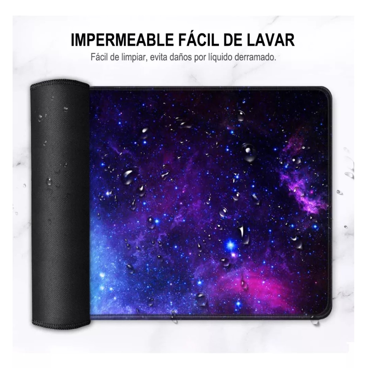 Mouse Pad Gaming dragon blanco juego alfombrilla goma Antideslizante compu Pc Lap 90*40cm XL cel