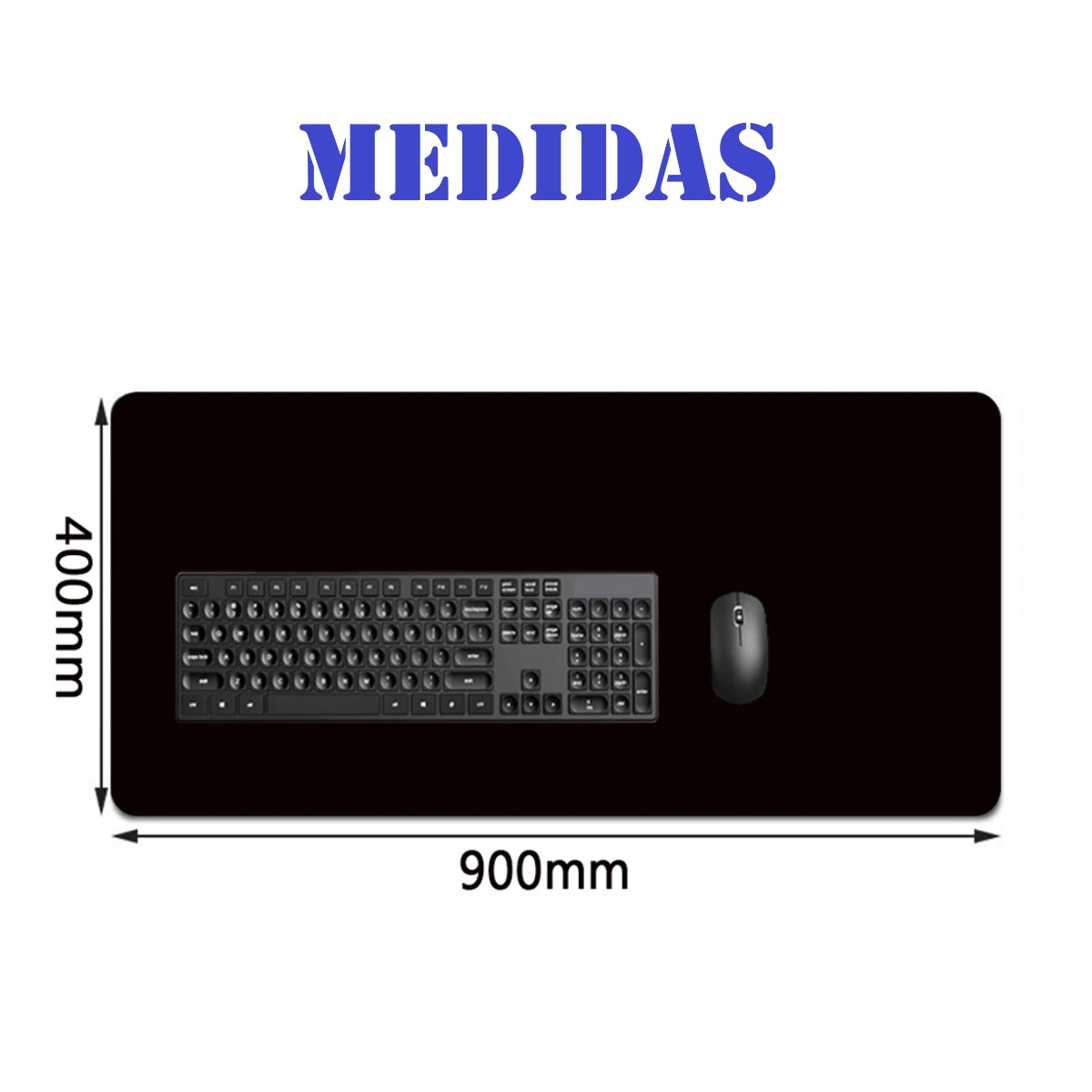 Mouse Pad Gaming dragon blanco juego alfombrilla goma Antideslizante compu Pc Lap 90*40cm XL cel