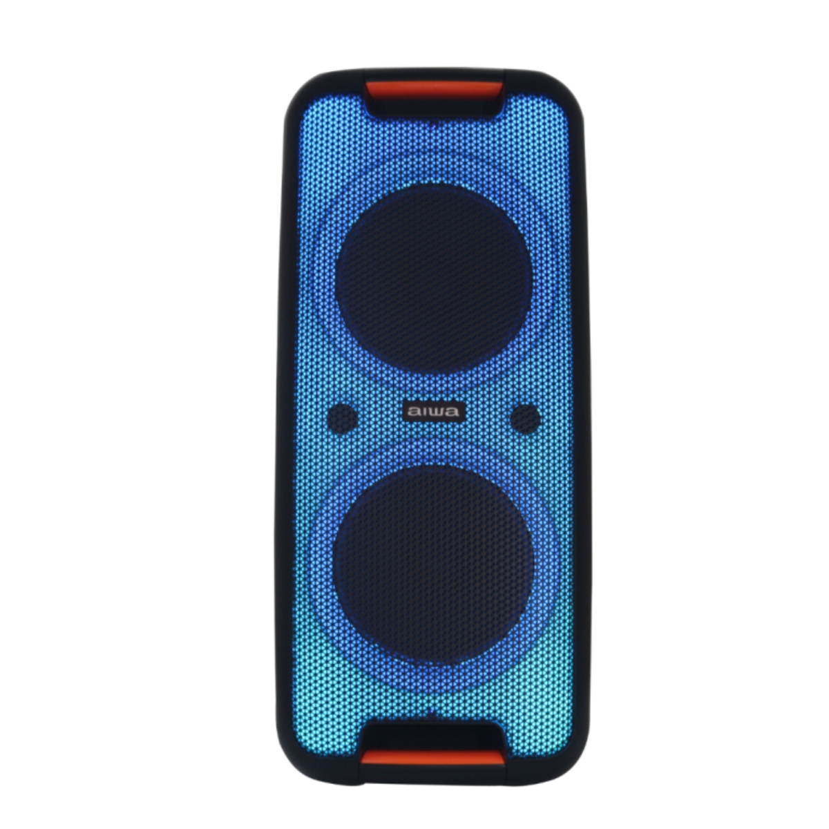 Sistema de Audio AIWA AWPOK3LD Doble 8" 1000W PMPO 96W RMS ALBY10.