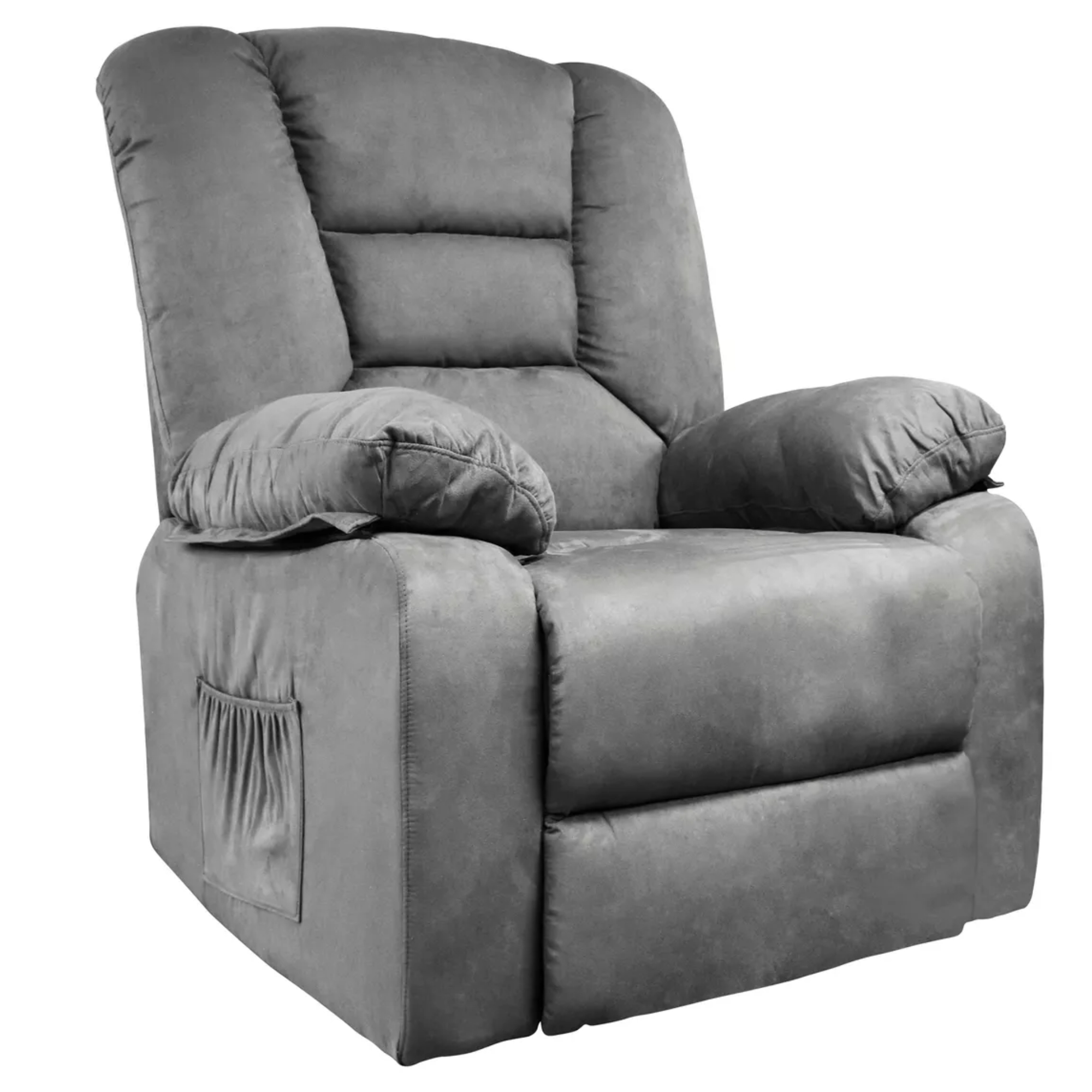 Sillón Reclinable Medstar Gris Eléctrico.