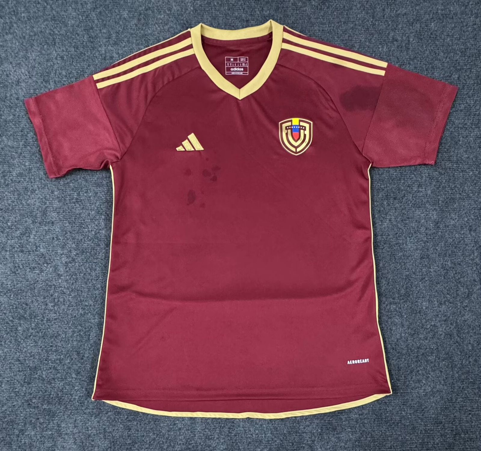 Nuevo! Jersey Venezuela Copa America 2024/2025 Titular Local Vino Tinto Talla L.