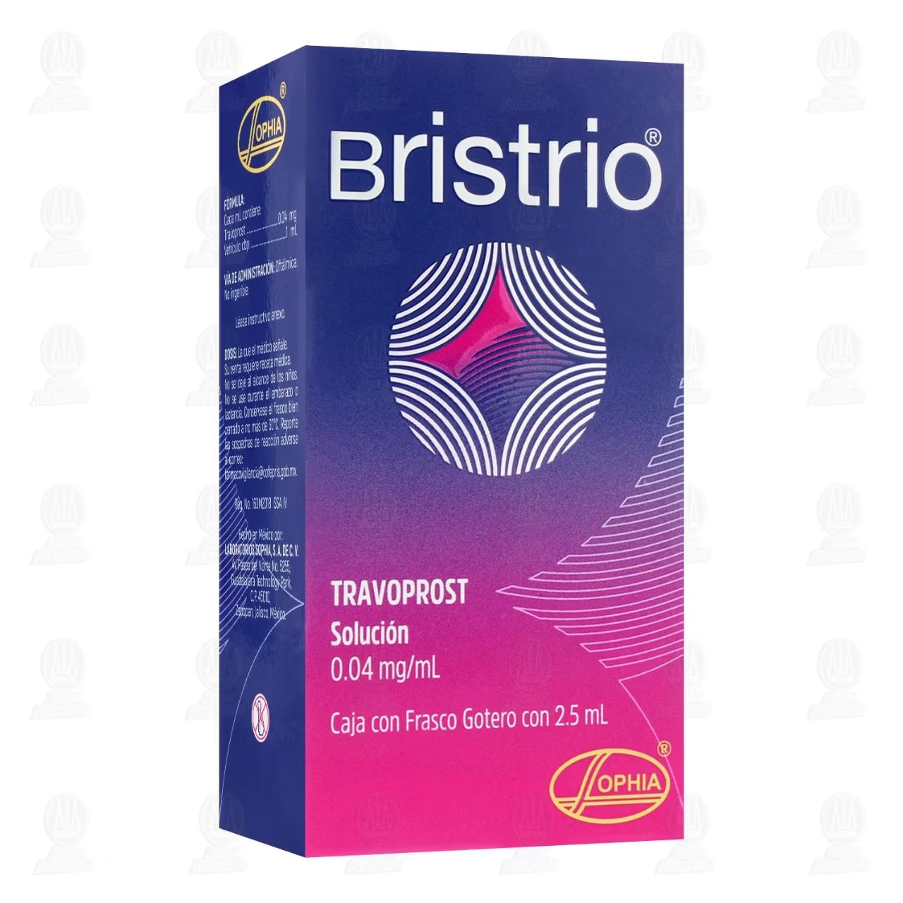 BRISTRIO, SOLUCION OFTALMICA 2.5 ML, TRAVOPROST