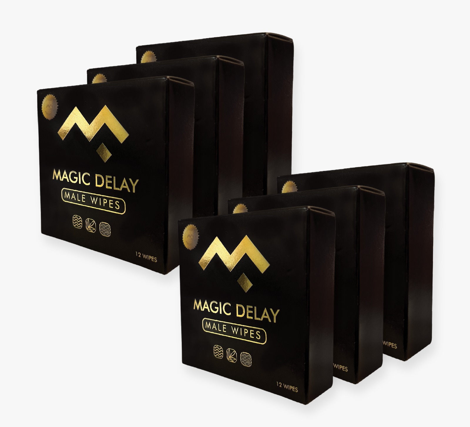 Toallitas Humedas Magic Delay Original by Magic Honey 6 PACK