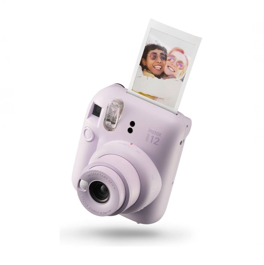 Cámara Instax Mini 12 Color Lila.