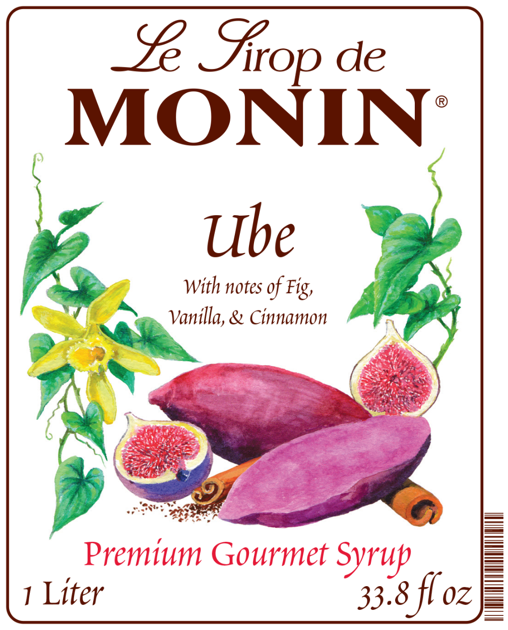Jarabe MONIN Ube 1lt