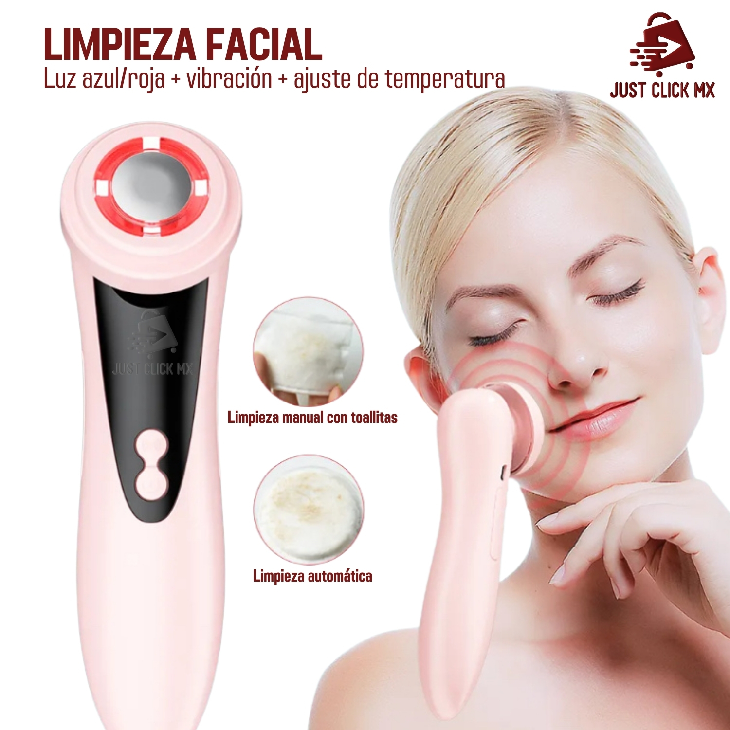 Masajeador Facial Rejuvenecedor Iones.