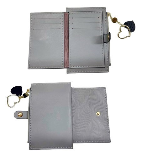 Carteras De Mujer Tarjetero Mujer Con Colgante Love