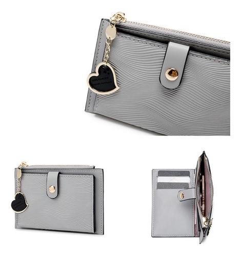 Carteras De Mujer Tarjetero Mujer Con Colgante Love