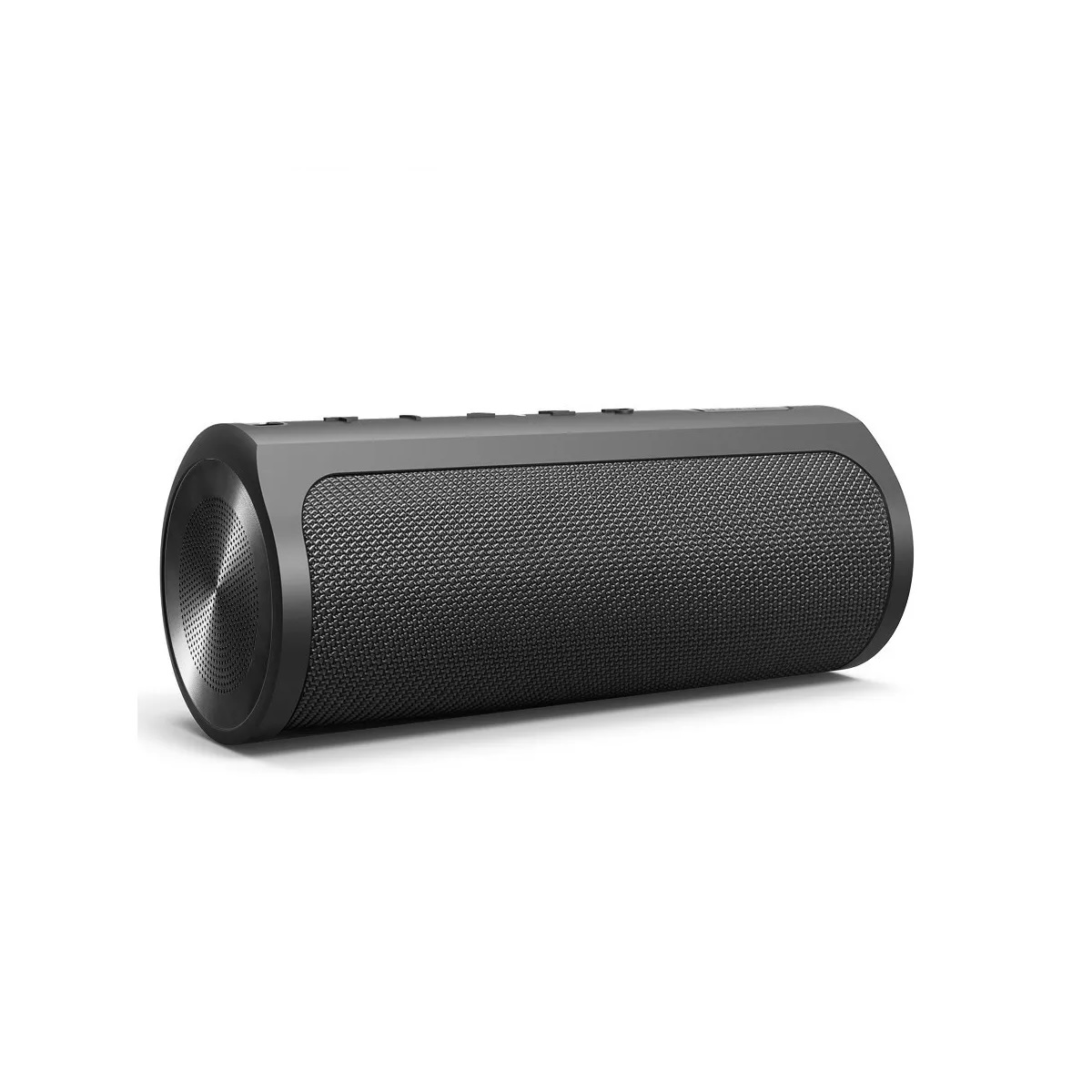 Bocina portátil con bluetooth waterproof negra