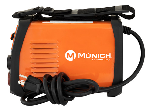 Soldadora inverter Múnich MI-130 naranja y negra 60Hz 110V