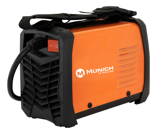 Soldadora inverter Múnich MI-130 naranja y negra 60Hz 110V
