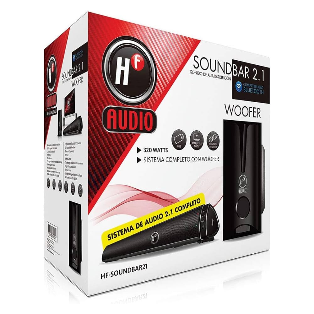 BARRA DE SONIDO HF AUDIO HF-SOUNDBAR21