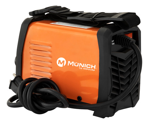 Soldadora inverter Múnich MI-130 naranja y negra 60Hz 110V