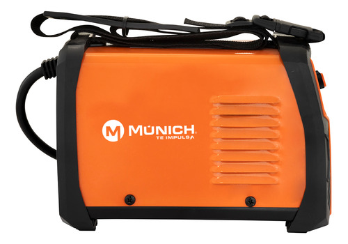 Soldadora inverter Múnich MI-130 naranja y negra 60Hz 110V