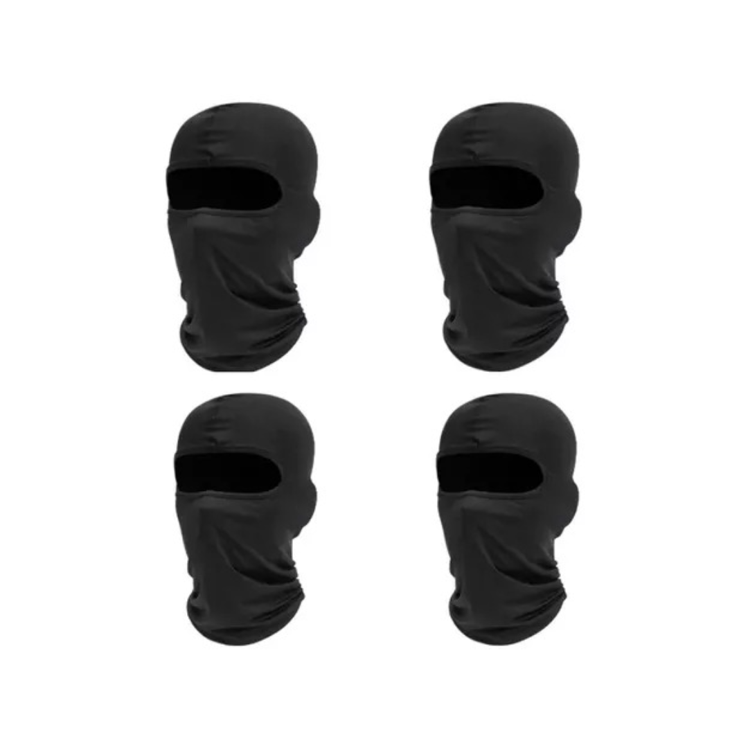 4 Pcs Balaclava Pasamontañas Militar Táctico Bandana Moto