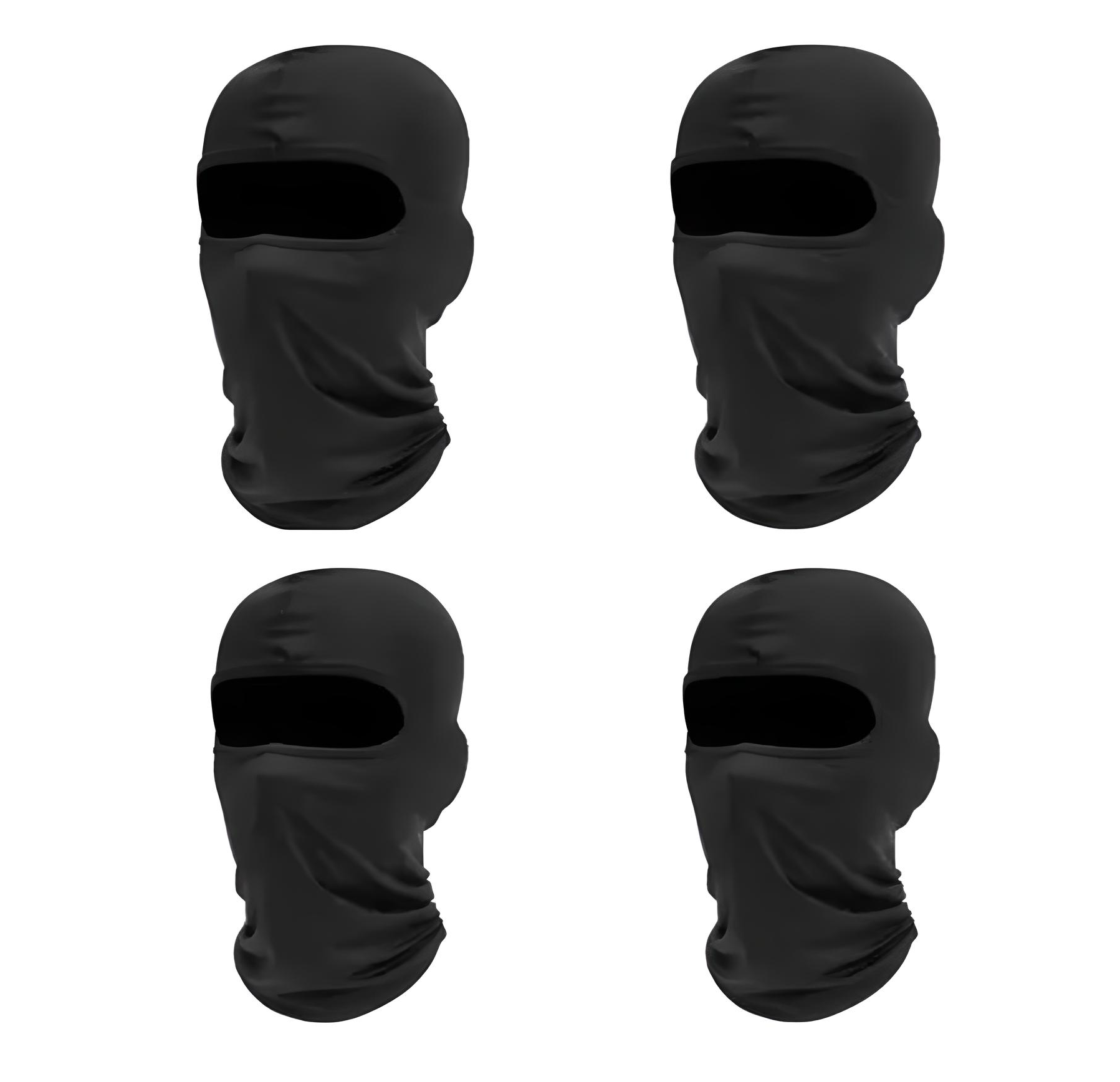 4 Pcs Balaclava Pasamontañas Militar Táctico Bandana Moto