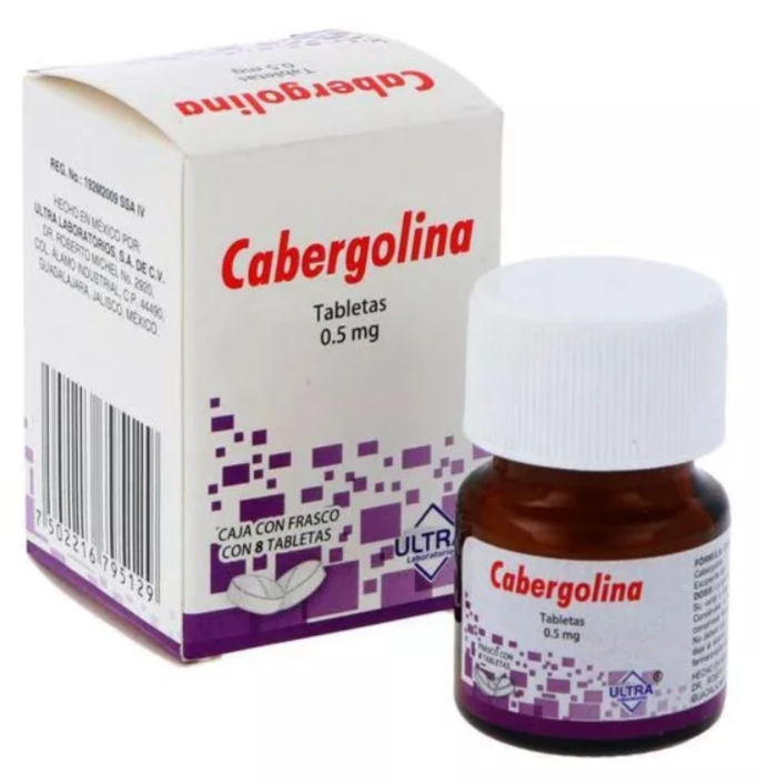 CABERGOLINA CABERGOLINA 0.5 mg 8 TAB.