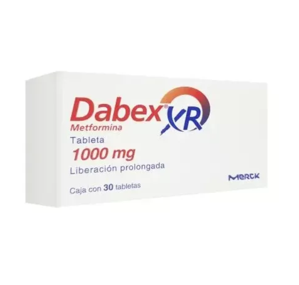 Dabex Xr 30 Tabletas 1000mg.