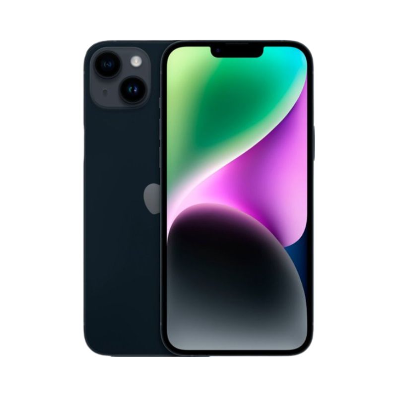 iPhone 14 Plus 128GB Negro E-SIM Reacondicionado Grado A + Brasalete Genérico.