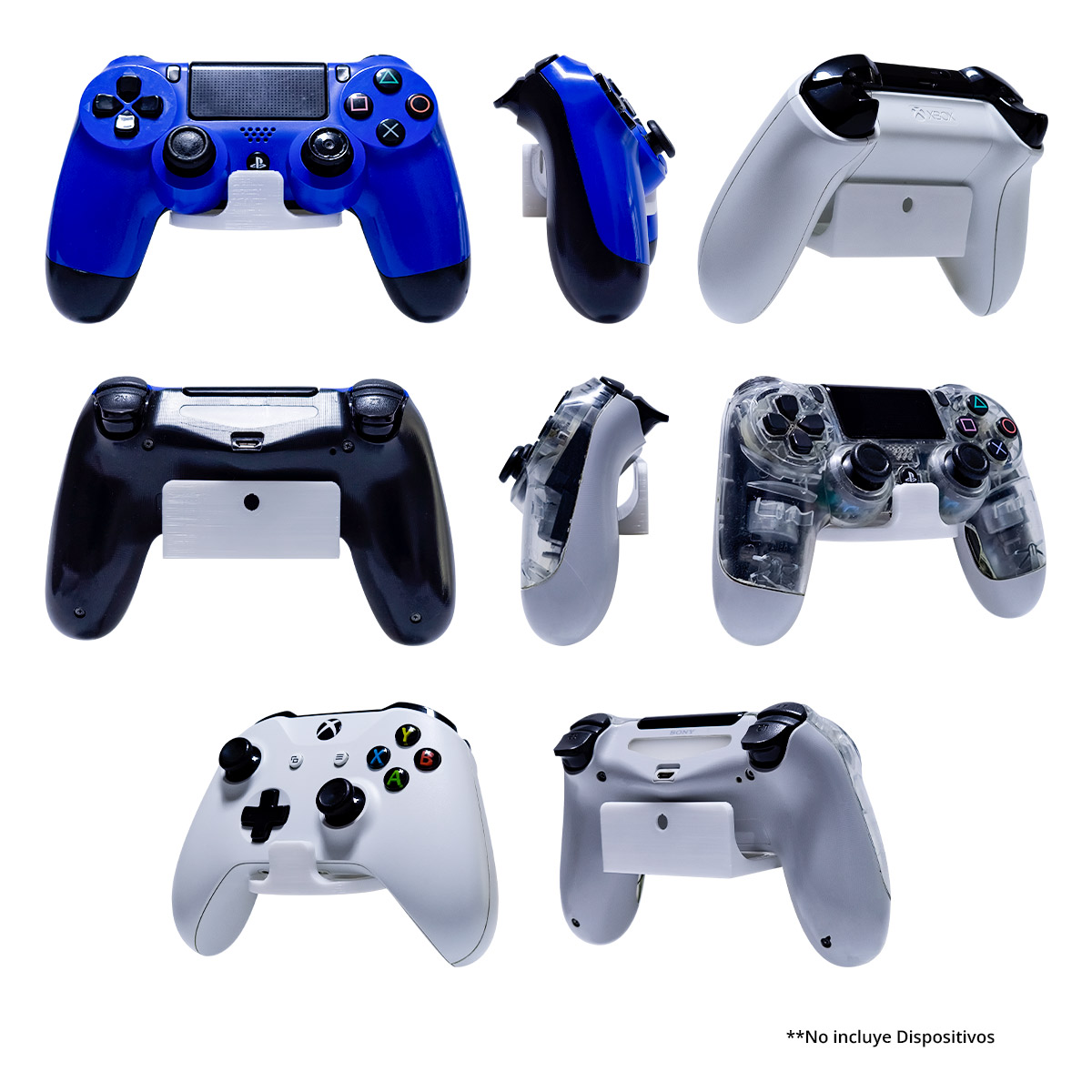 Kit Soporte de Pared para Controles de Videojuegos Impremli.