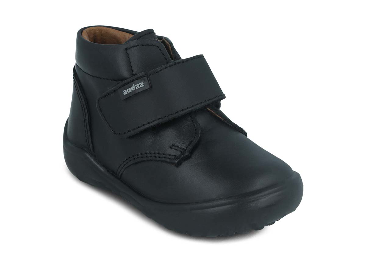 Zapatos Escolares Botas Audaz Casual Negro 162501-A Niño.