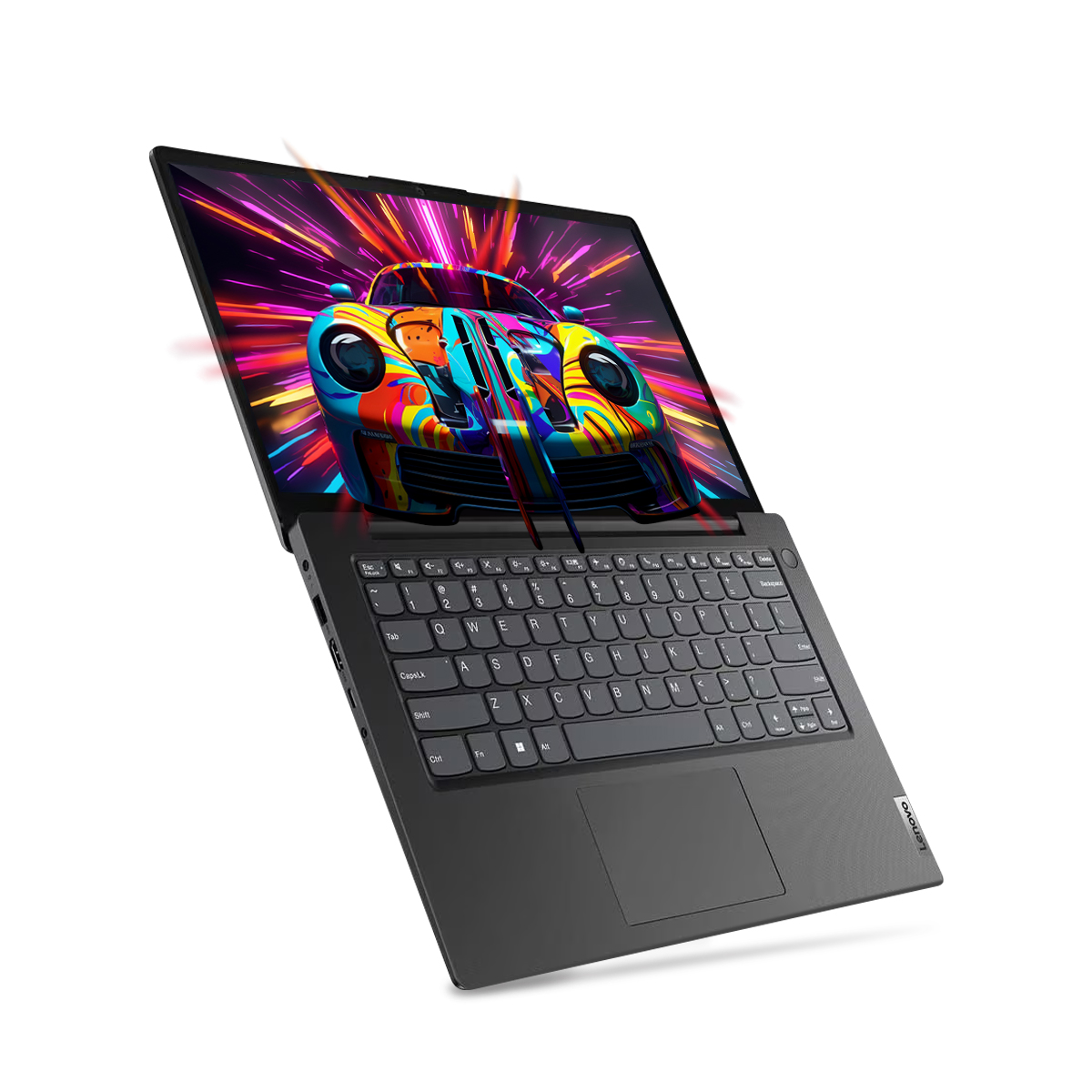 Combo Laptop Lenovo V14 G4 Ryzen 5 8gb 256gb 14Pulg W11P + Audiófonos Bluetooth.