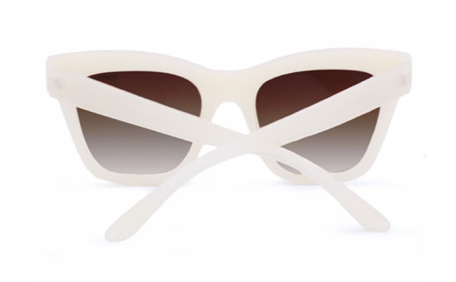 Lentes De Sol Vanesa Cuadrados Crema By Rebel