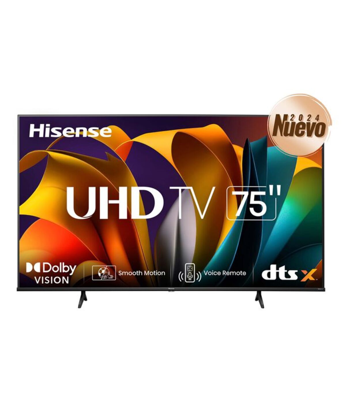 Pantalla Hisense 75 pulgadas 4K Ultra HD Smart LED 75A6N.