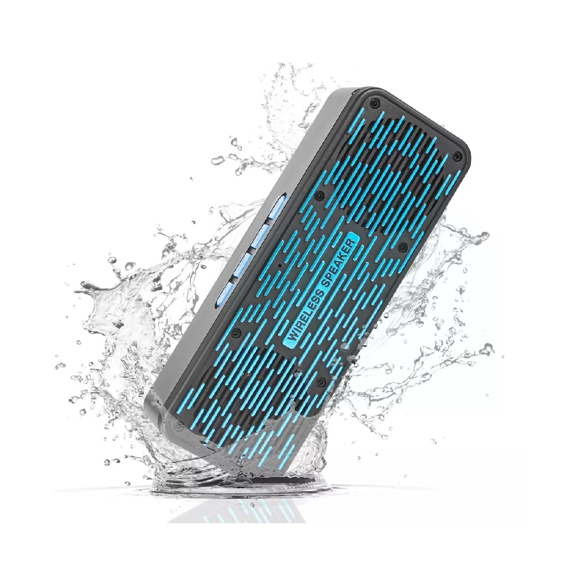 Bocinas Sonido Bluetooth 5.0 Altavoces Portátiles Negro